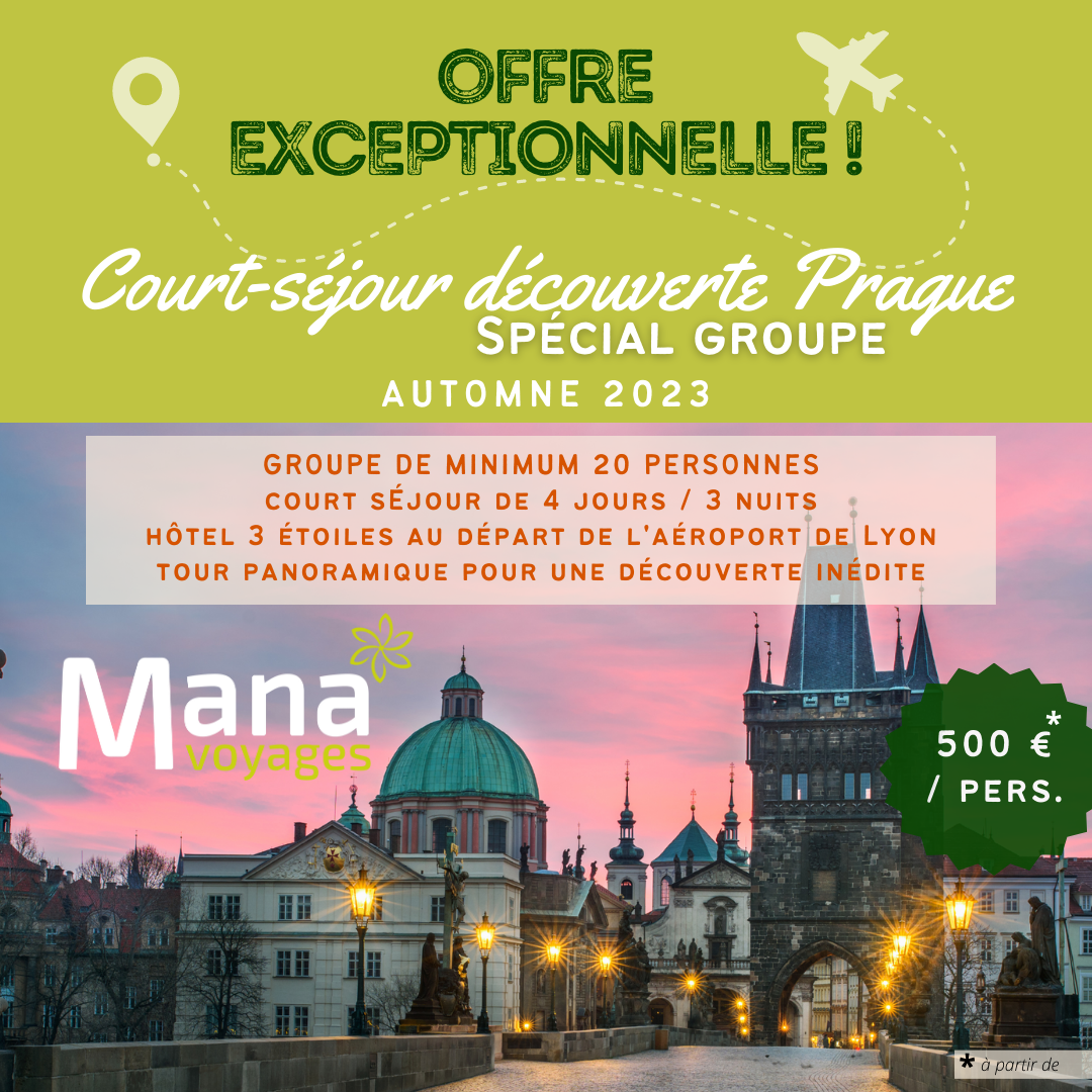 Prague voyage groupe